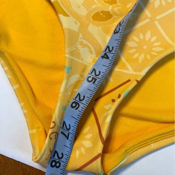 PrAna Yellow Ella One Piece Swimsuit. New without tags. Size M - Picture 4 of 11